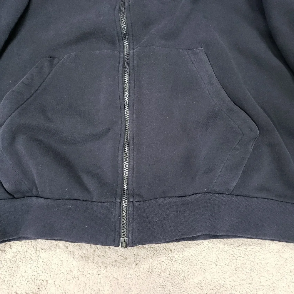 Air Jordan Hoodie Mens XL Black White Jumpman Logo Basic Fleece Pullover Pockets